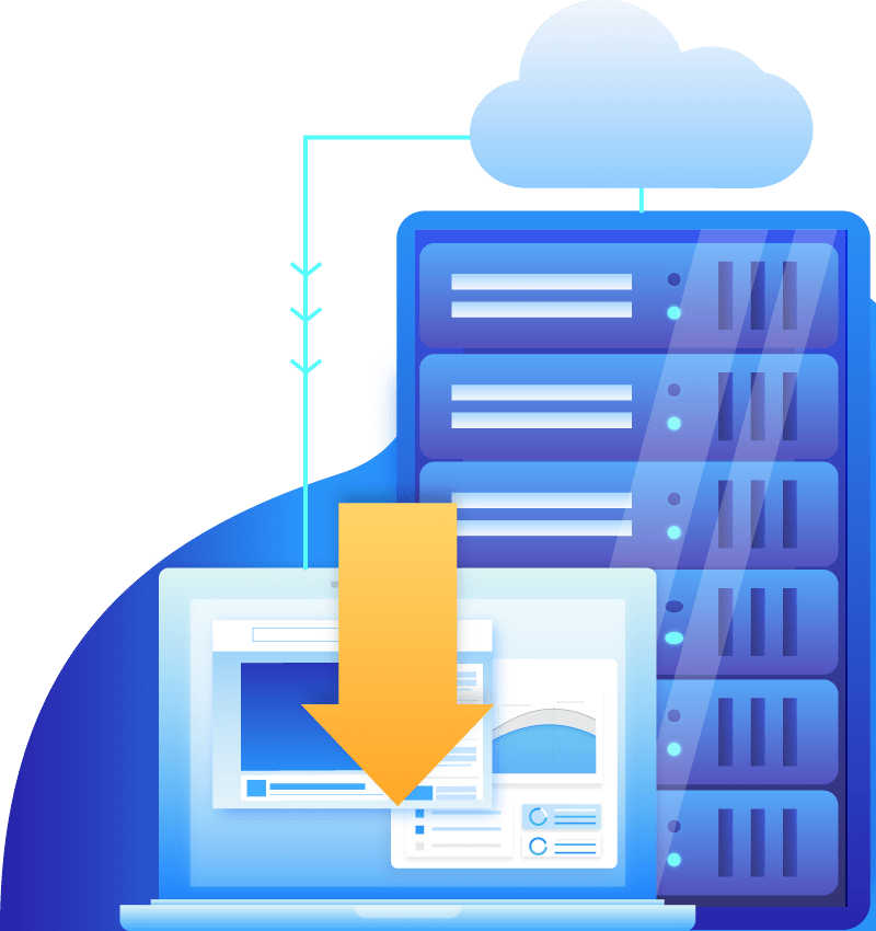 Modern IT infrastructure being developed in a Hollywood office, embodying the innovative and future-focused approach to building a digital foundation.